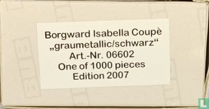 Borgward Isabella Coupè - Afbeelding 5