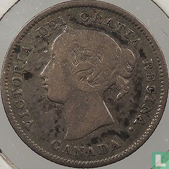 Canada 5 cents 1870 (type 2) - Image 2