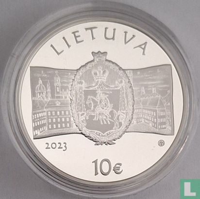 Litouwen 10 euro 2023 (PROOF) "250th anniversary Educational commission of the commonwealth of the two nations" - Afbeelding 1