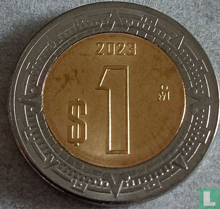 Mexico 1 peso 2023 - Image 1