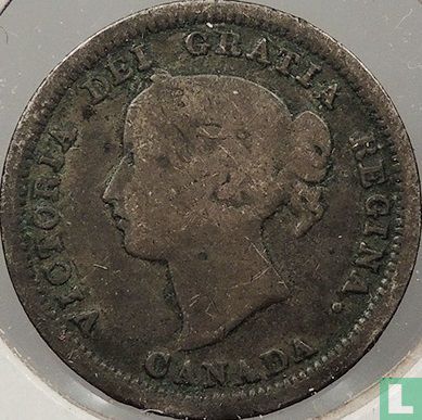 Canada 5 cents 1870 (type 1) - Image 2