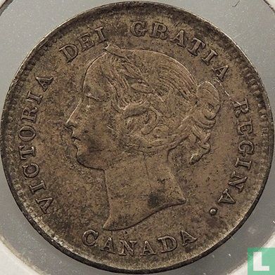Canada 5 cents 1894 - Afbeelding 2