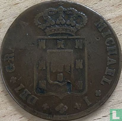 Portugal 10 réis 1831 - Image 2