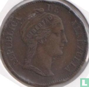 Venezuela 1 centavo 1862 - Image 2