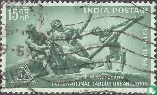 40 jaar Internationale Arbeidsorganisatie, ILO. - Afbeelding 1