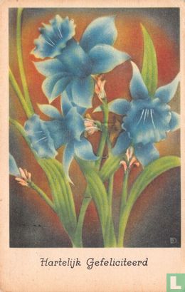 Blauwe bloemen - Image 1