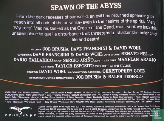 Mystere Annual: Spawn of Abyss - Image 3