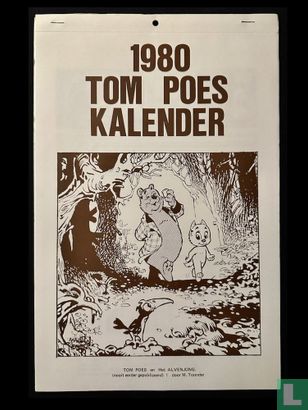 Tom Poes Kalender 1980 - Image 1