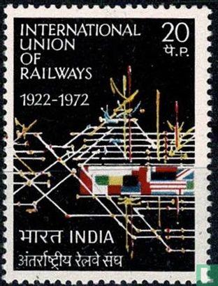 50 years int. Railroad Union