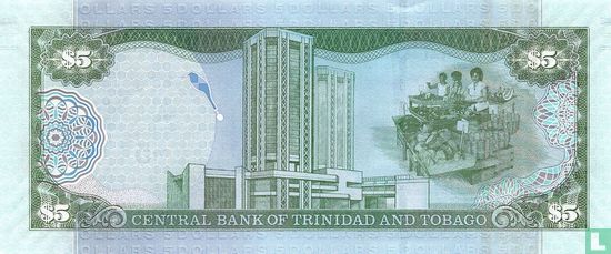 Trinidad und Tobago 5 Dollar - Bild 2