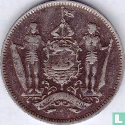 Bornéo du Nord britannique 5 cents 1903 - Image 2