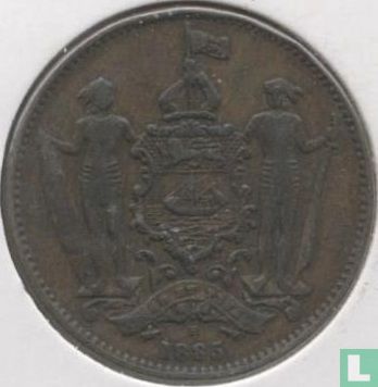 Brits Noord-Borneo 1 cent 1885 - Afbeelding 1