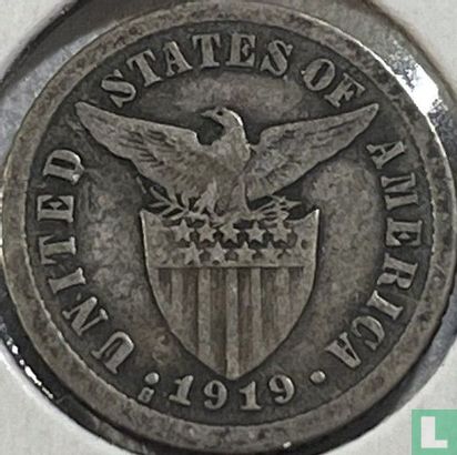Filipijnen 10 centavos 1919 - Afbeelding 1