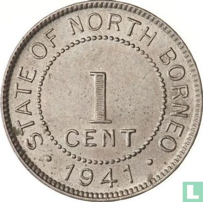 Bornéo du Nord britannique 1 cent 1941 - Image 1