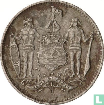 Bornéo du Nord britannique 1 cent 1921 - Image 2