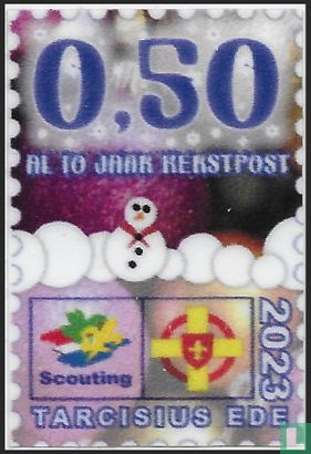 Christmas stamp - Scouting Tarcisius