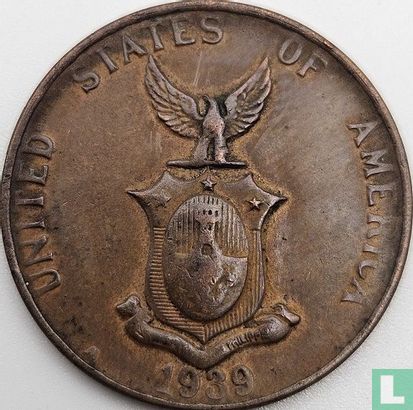 Philippines 1 centavo 1939 - Image 1