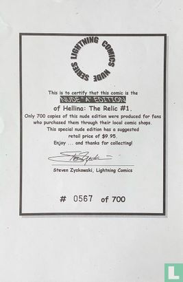 Hellina: The relic 1c - Afbeelding 3