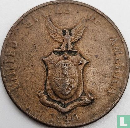 Filipijnen 1 centavo 1940 - Afbeelding 1