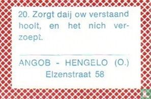  Angob Drink geen alcohol [rood]