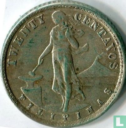 Philippines 20 centavos 1941 - Image 2