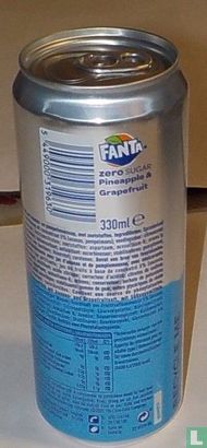 Fanta Pineapple & Grapefruit Zero Sugar 33 cl  - Image 2