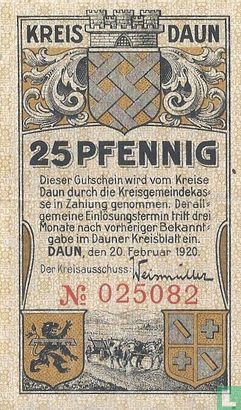 Daun, Kreis 25 Pfennig - Image 1