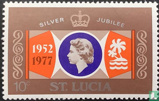  Zilveren jubileum koningin Elizabeth II
