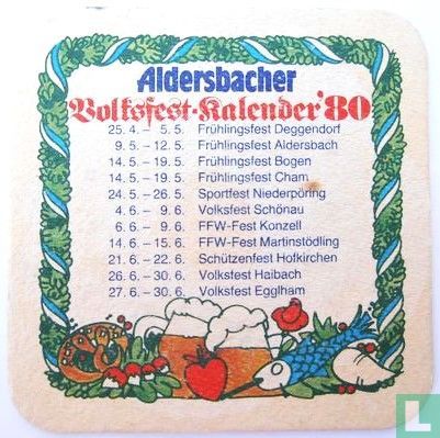 Volksfest kalender '80 - Afbeelding 1