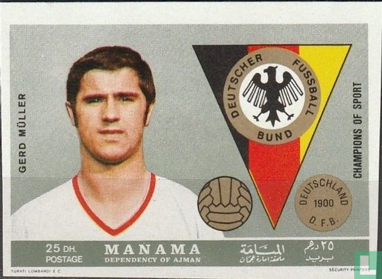 Athletes (II) - German footballers
