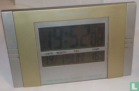 Radio controlled klok met kalender/temperatuur  - Image 4