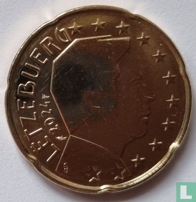 Luxemburg 20 cent 2024 - Afbeelding 1