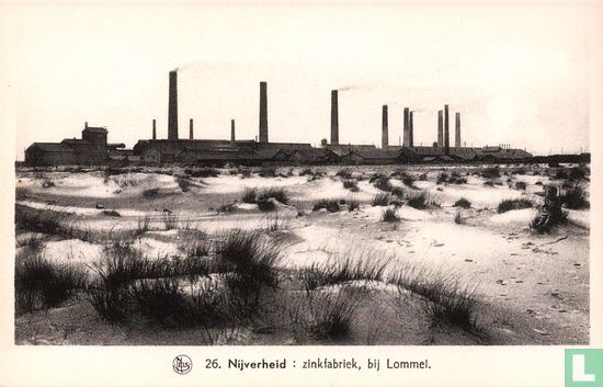 Nijverheid: zinkfabriek, bij Lommel - Afbeelding 1