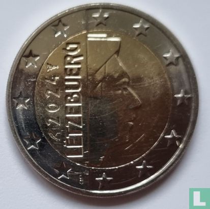 Luxemburg 2 euro 2024 - Afbeelding 1