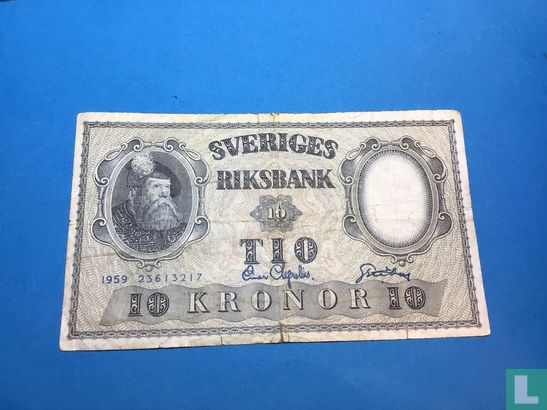 Schweden 10 Kronor 1959 - Bild 1
