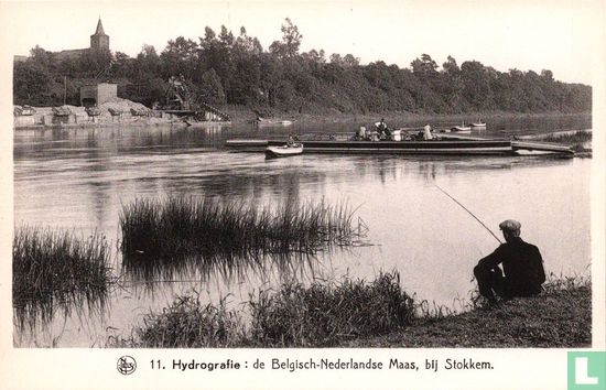 Hydrografie: de Belgisch-Nederlandse Maas, bij Stokkem - Afbeelding 1