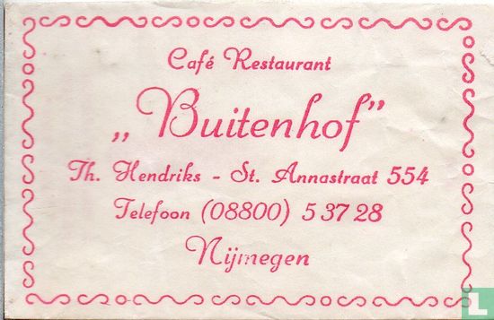Café Restaurant "Buitenhof" - Image 1