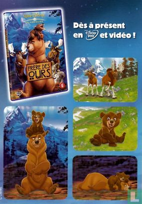 2930a* - Frère des Ours "Dès à présent en Disney DVD et vidéo!" - Afbeelding 1
