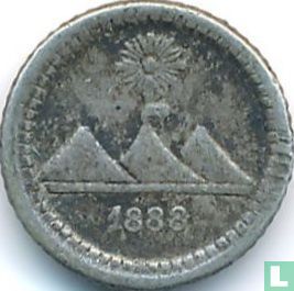 Guatemala ¼ real 1888 - Image 1