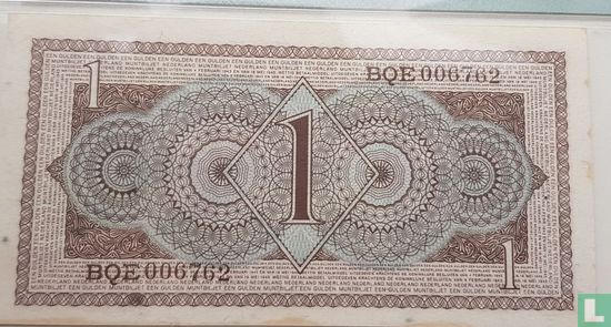 1 Gulden Nederland (PL7.b) - Afbeelding 2