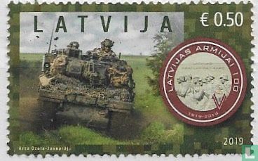 100 Years Army of Latvia