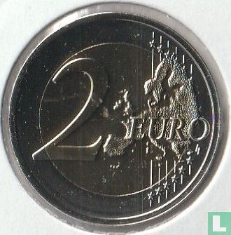 Luxemburg 2 euro 2024 (Hoorn des overvloeds) "175th anniversary Death ot the Grand Duke Guillaume II" - Afbeelding 2