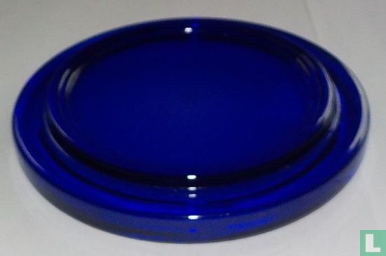 Glazen onderzetter blauw  - Image 2