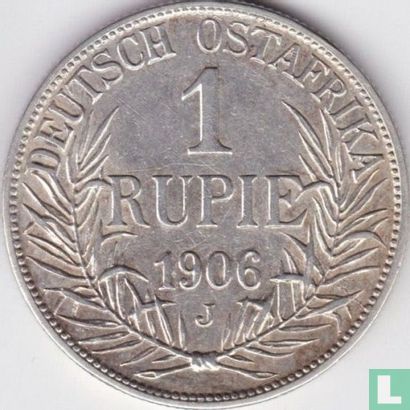 Duits Oost-Afrika 1 rupie 1906 (J) - Afbeelding 1