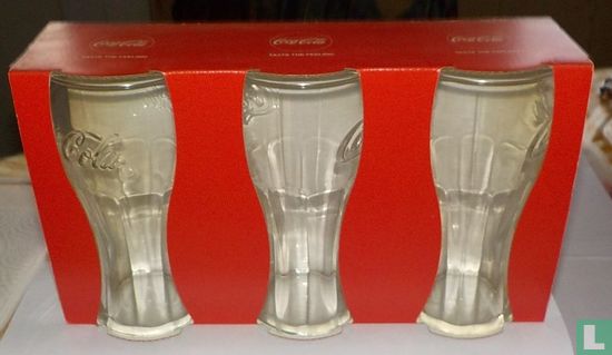 Set 3 Coca-Cola glazen  - Image 1