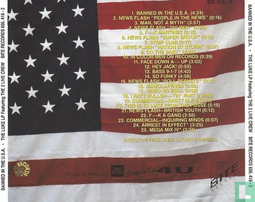 Banned in the U.S.A. - The Luke LP - Image 3