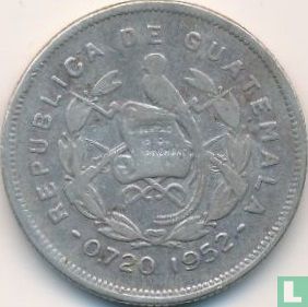 Guatemala 25 centavos 1952 - Image 1