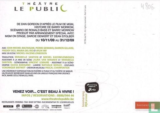 4806 - Théâtre Le Public - Rain Man - Bild 2
