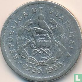Guatemala 25 centavos 1955 - Image 1