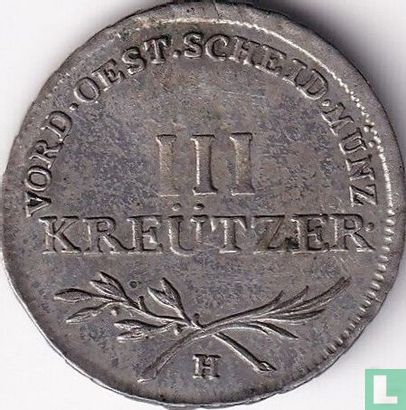 Vorderösterreich 3 Kreutzer 1794 (H) - Bild 2
